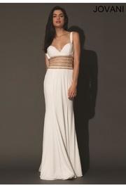 White Prom Gown