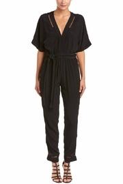  Lattice-stitch Jumpsuit