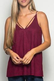 Suede Strappy Cami