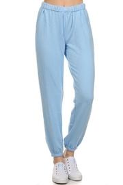 Denim Look Sweatpants