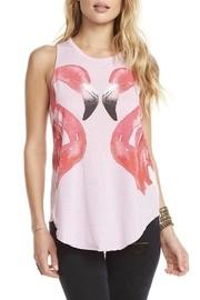  Mirrored Flamingo Tank