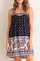  Floral Empire Dress