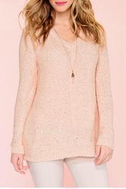  Sequinned Knit Sweater