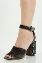  Lafayette Velvet Heel