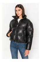  Leather Puffer Jacket