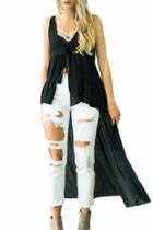  Embroidered Maxi Top