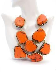  Gemstone Bib Necklace