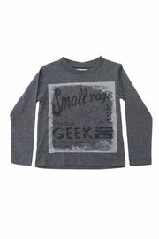  Grey 'geek' Top