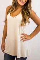  Beige Tank Top