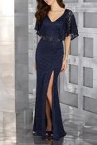  Lace Evening Gown