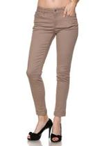  Solid Skinny Pants