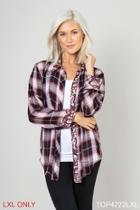 Plaid/paisley Blouse