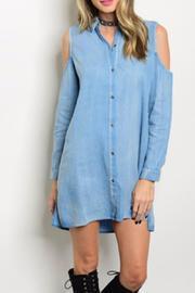 Denim Shoulder Dress