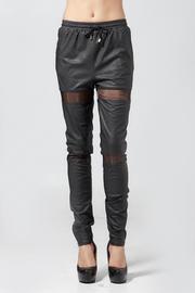 Hommage Faux Leather Pants