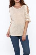  Casual Beige Top