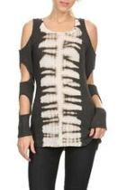  Cut Out Sleeve Top
