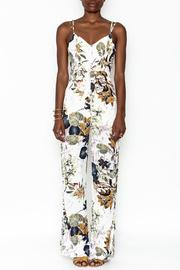  Belted Floral Jumpsuit