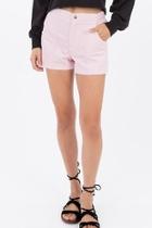  Pink Corduroy Shorts