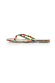  Rainbow Leather Flip-flop