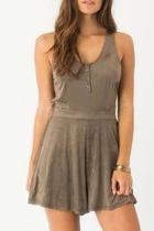  Dusky Green Romper