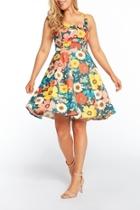  60's Floral Dress