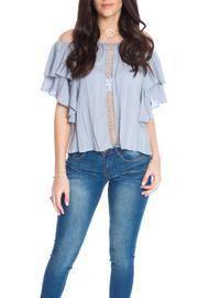  Ruffle Breezy Top