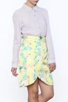  Crepe Button Down