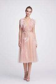  V-neck Tulle Dress