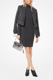  Charcoal Turtleneck Sweater-dress