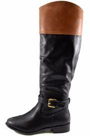  Two-tone Buckle Boot
