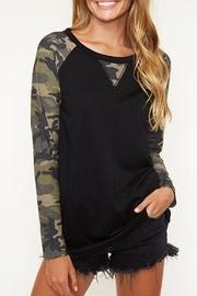  Camouflage Baseball Top