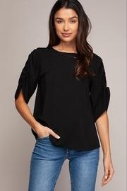  Rouched Sleeve Blouse