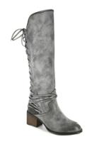 Gray Lace-up Boot