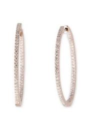  Pave Insideout Hoops