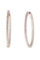  Pave Insideout Hoops