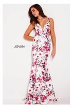  Floral Prom Gown