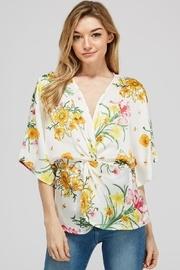  Floral Knot Blouse
