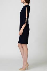  Cutout Pearl Sleeve Sheath Dress
