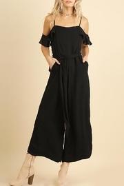  Wide-leg Ruffled Jumpsuit