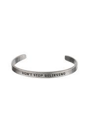  Don't Stop Believing Cuff Bracelet