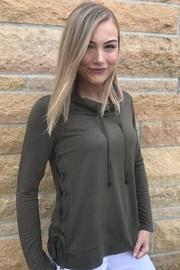  Side Laced Sweater