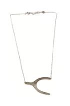  Large Wishbone Necklace