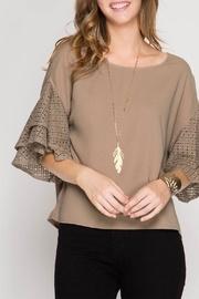  Double Ruffled Top