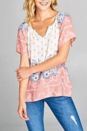  V-neck Boho Top