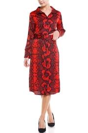  Python Belted Dress