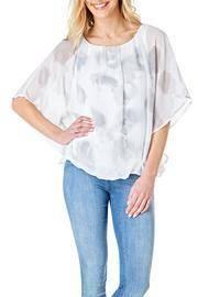  Blouson Poncho Top