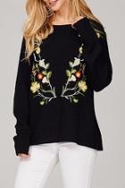  Kaylee's Floral Sweater