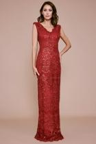  Leang Sequin Gown