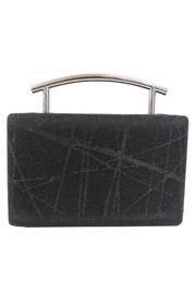  Metal Handle Box Clutch Nizza Glitter