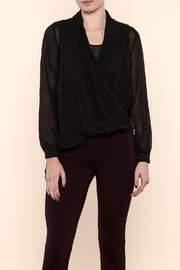  Black Sheer Blouse